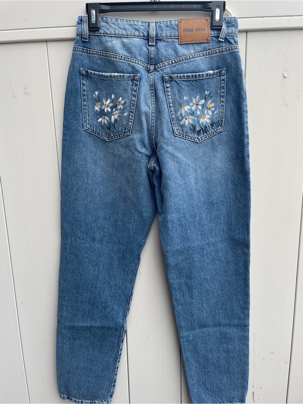Miu Miu Blue Denim Jeans